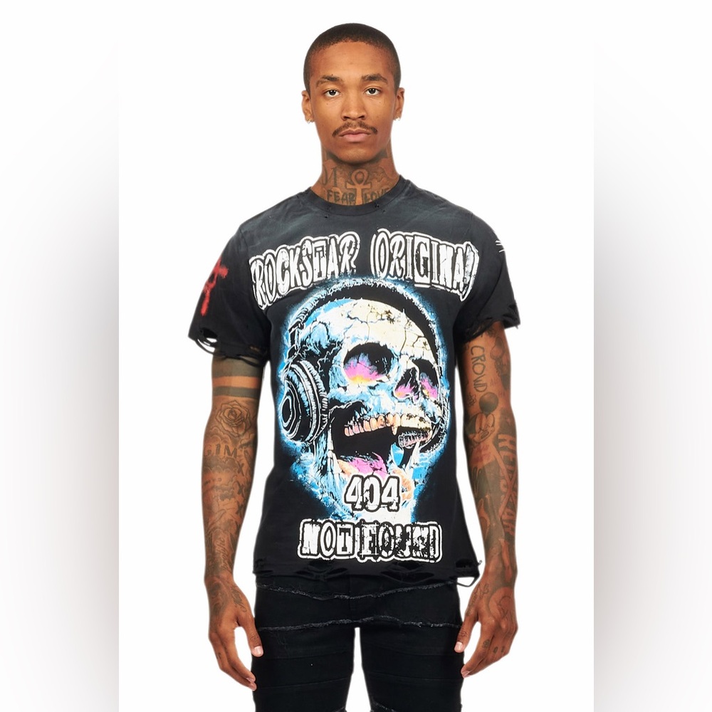 Rockstar Original Amare Black Graphic T-Shirt